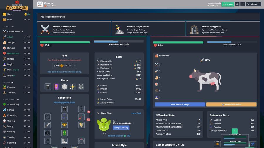Melvor Idle screenshot 3