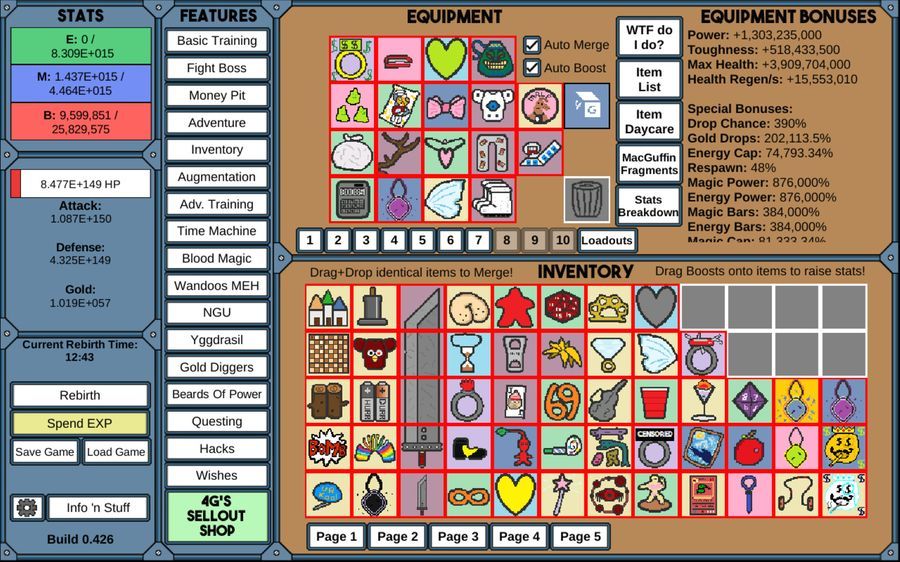NGU Idle screenshot 2