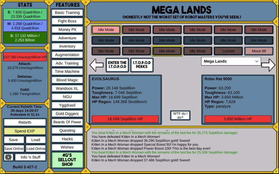 NGU Idle screenshot 3