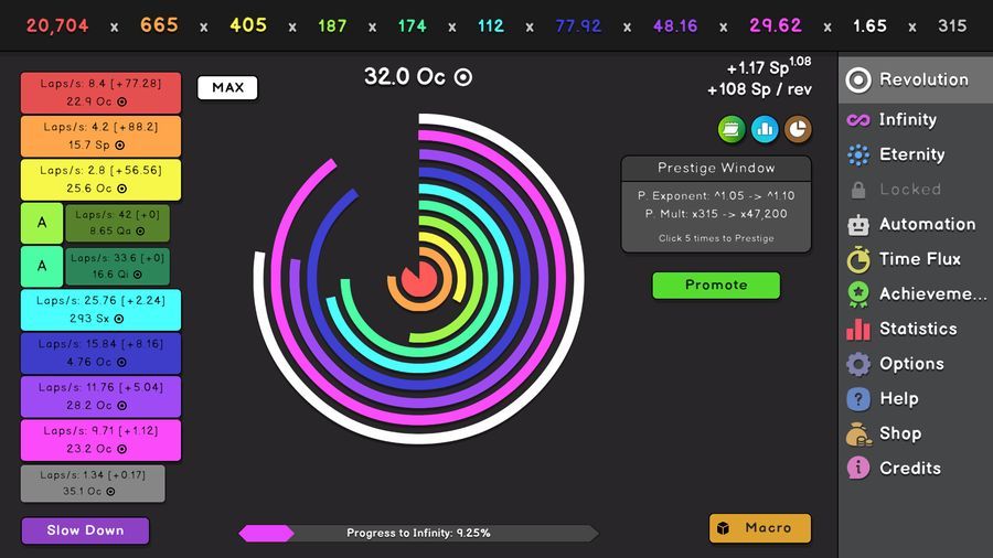 Revolution Idle screenshot 1